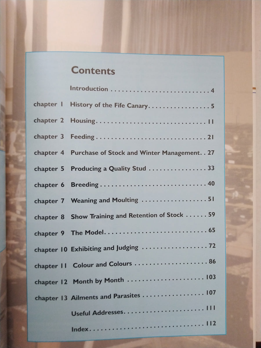 The Fife Canary by Terry Kelly (New) PETOPIA BOOKS LTD