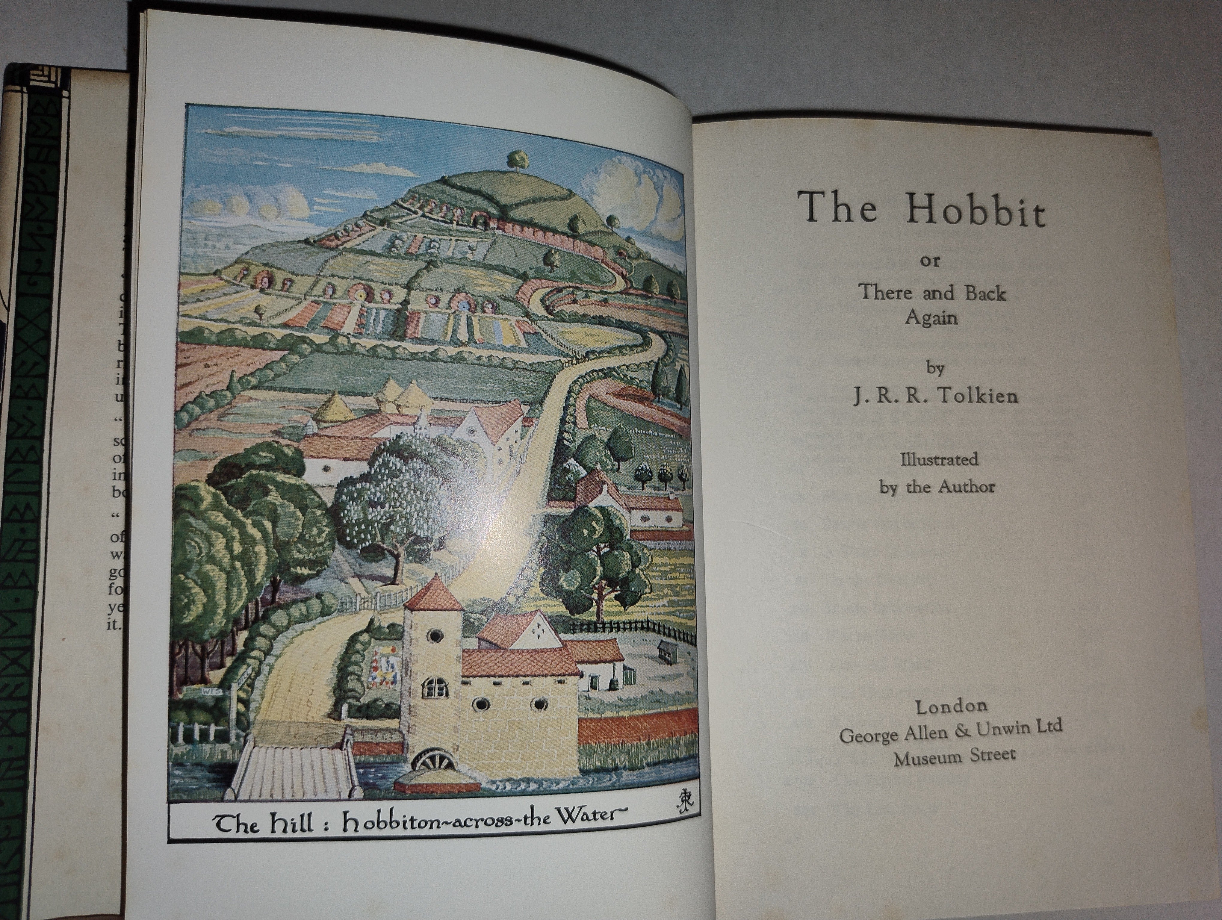 The Hobbit by JRR Tolkien 2nd edition 11th printing.