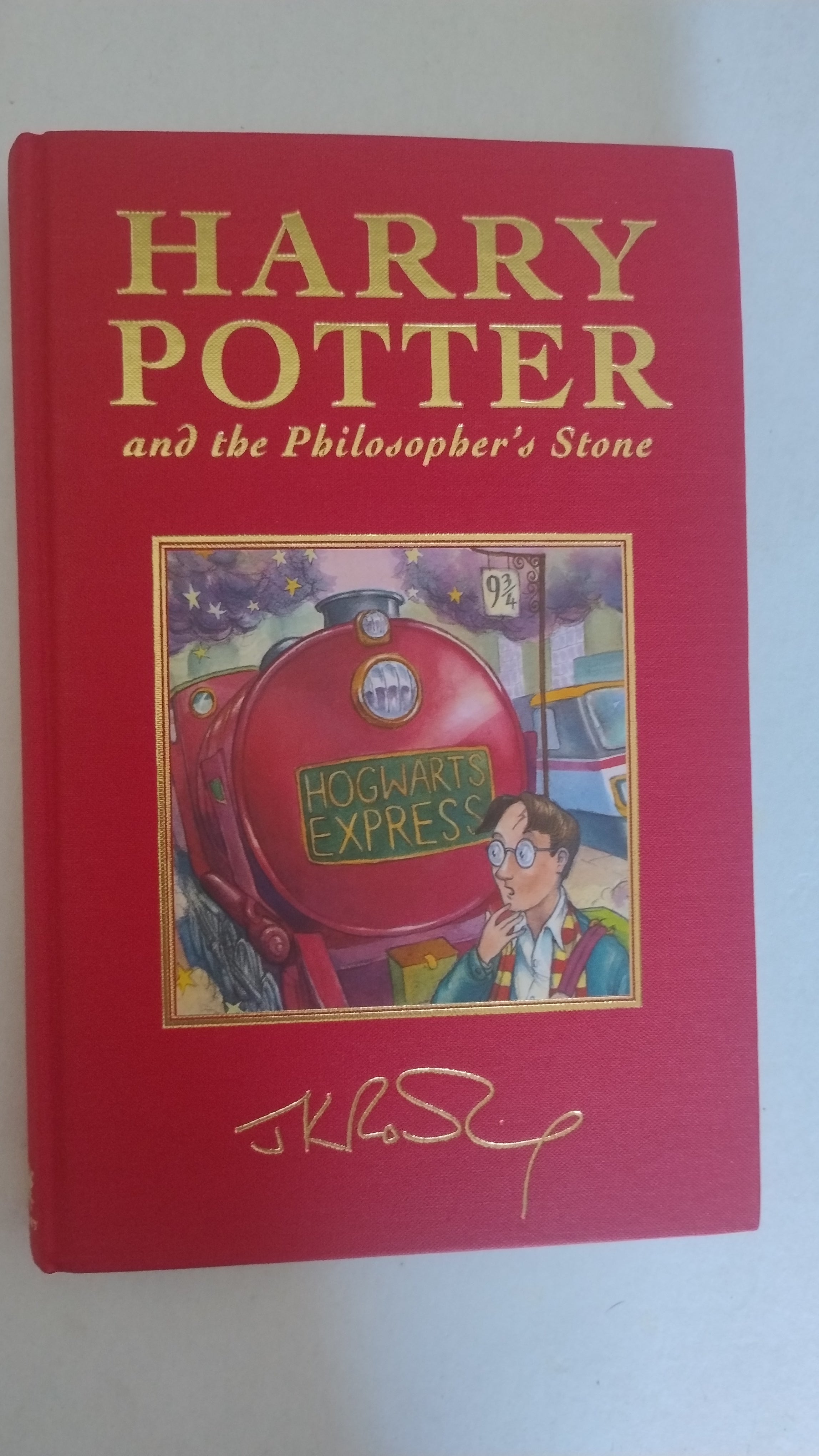 Harry Potter Philosopher's Stone Deluxe Edition Hardback 1st edition 1st printing