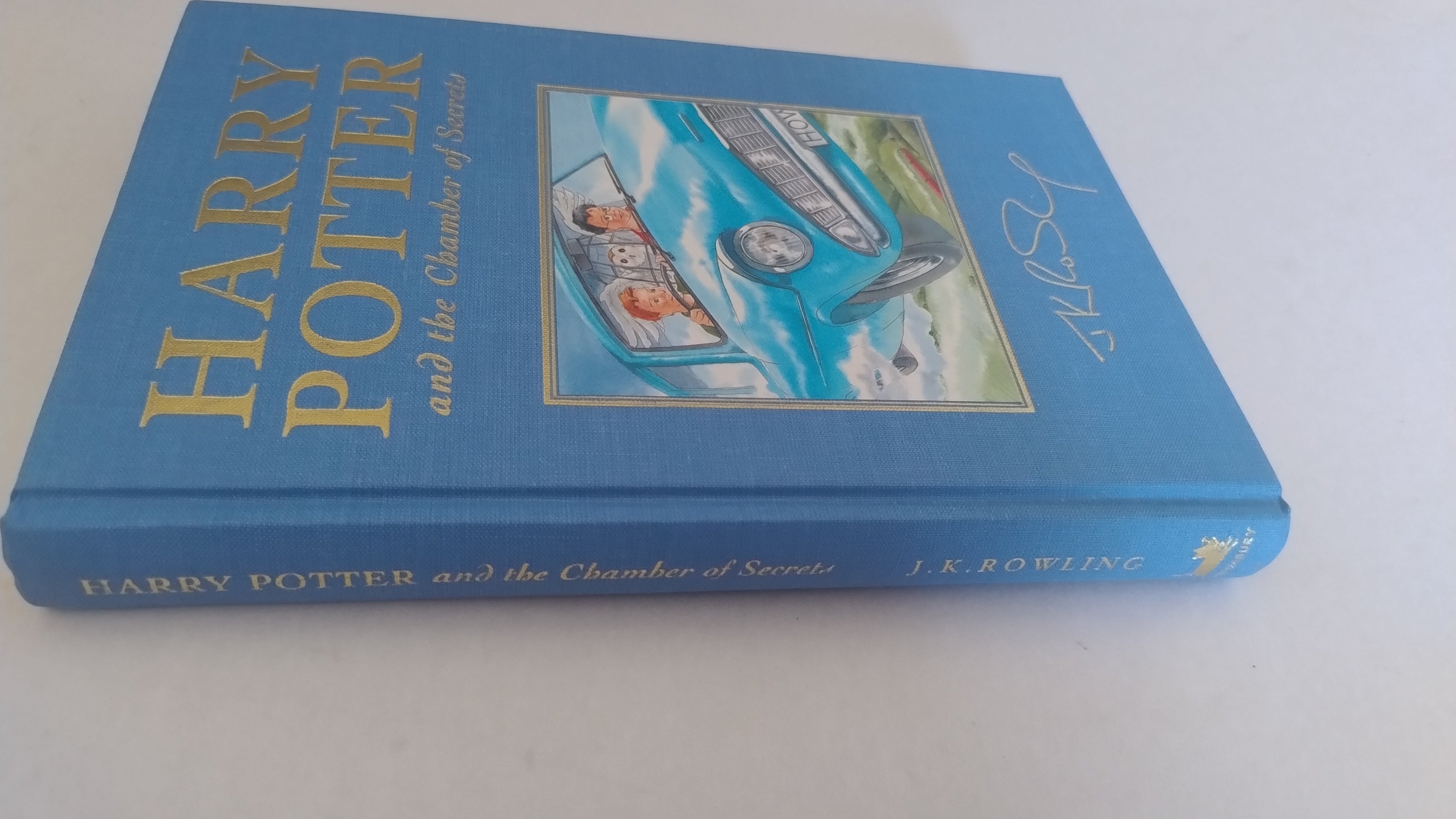 SET OF SIX  HARRY POTTER DELUXE 1ST EDITIONS 1ST PRINTINGS