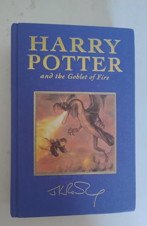 SET OF SIX  HARRY POTTER DELUXE 1ST EDITIONS 1ST PRINTINGS