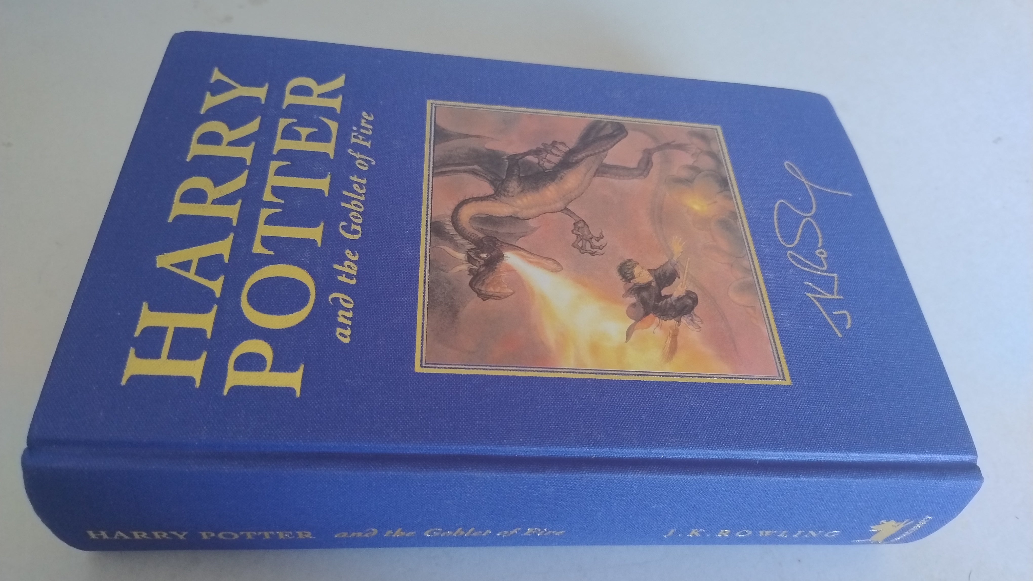 SET OF SIX  HARRY POTTER DELUXE 1ST EDITIONS 1ST PRINTINGS