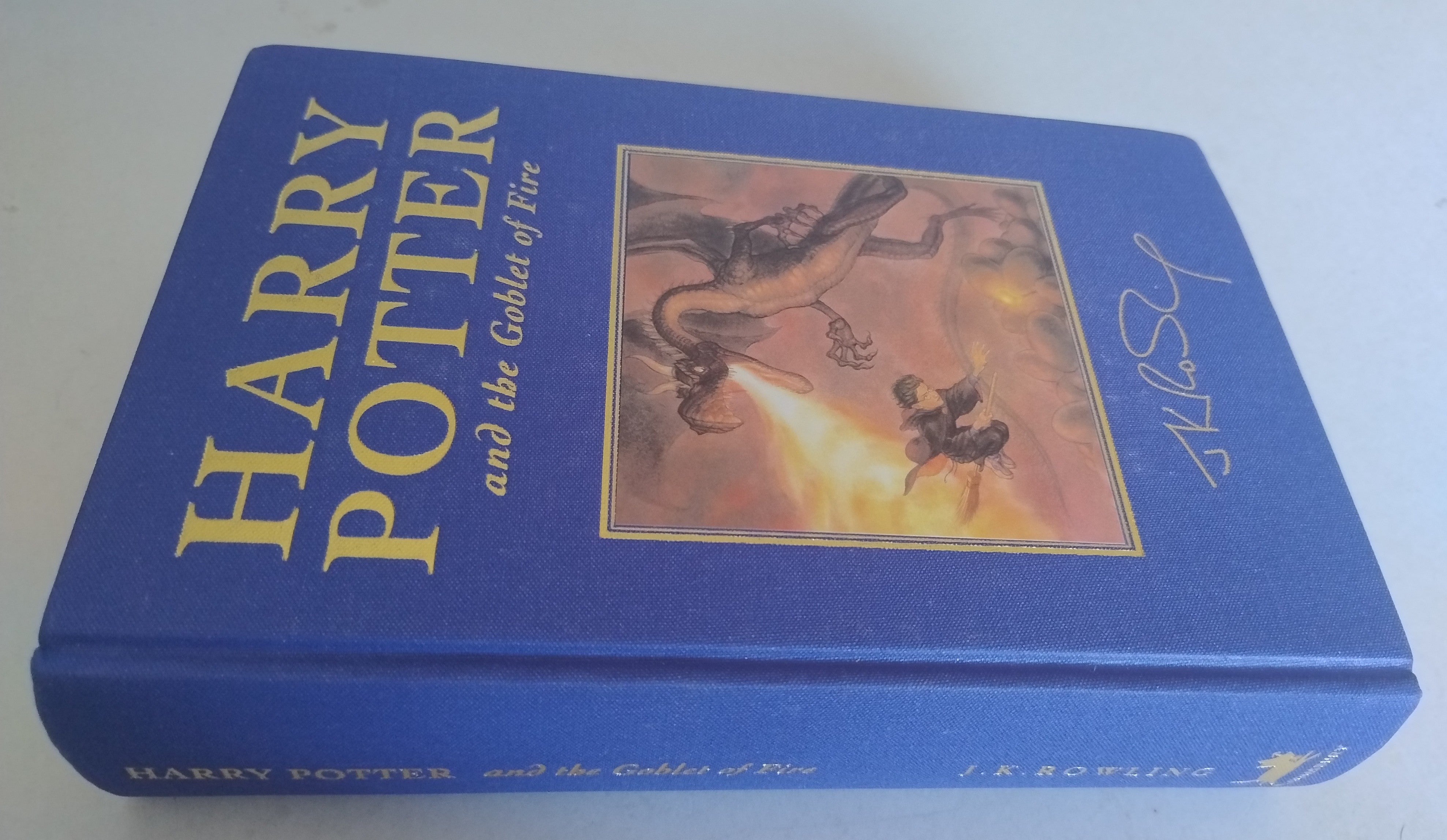 SET OF SIX  HARRY POTTER DELUXE 1ST EDITIONS 1ST PRINTINGS