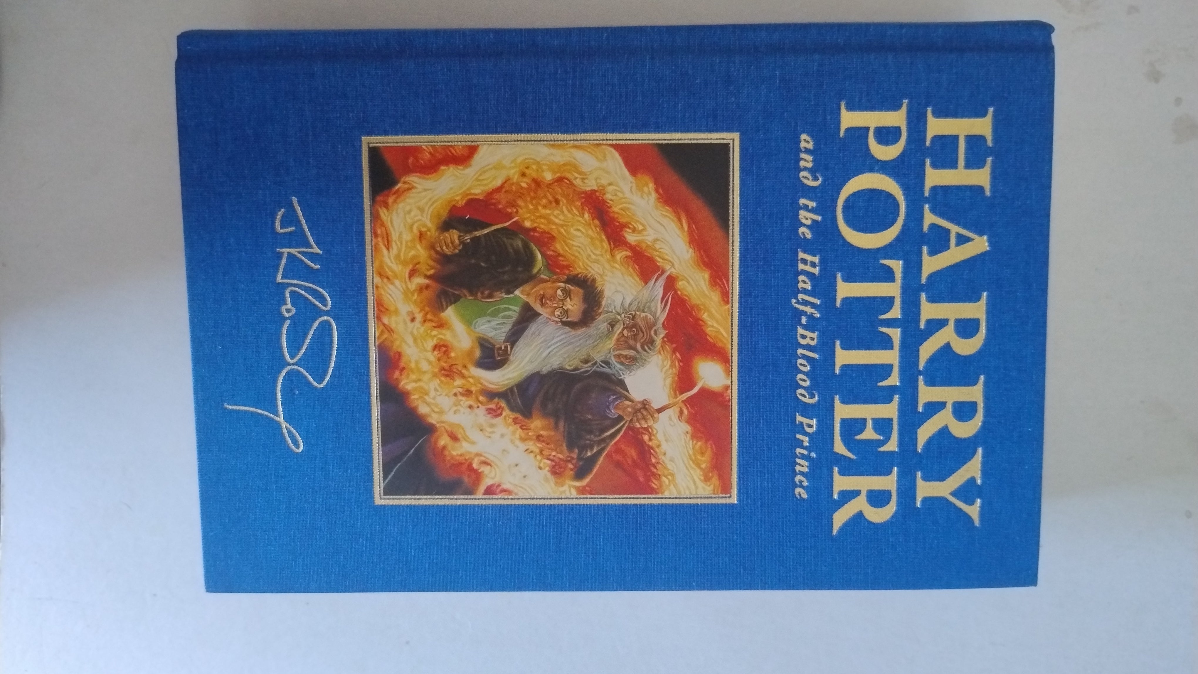 SET OF SIX  HARRY POTTER DELUXE 1ST EDITIONS 1ST PRINTINGS