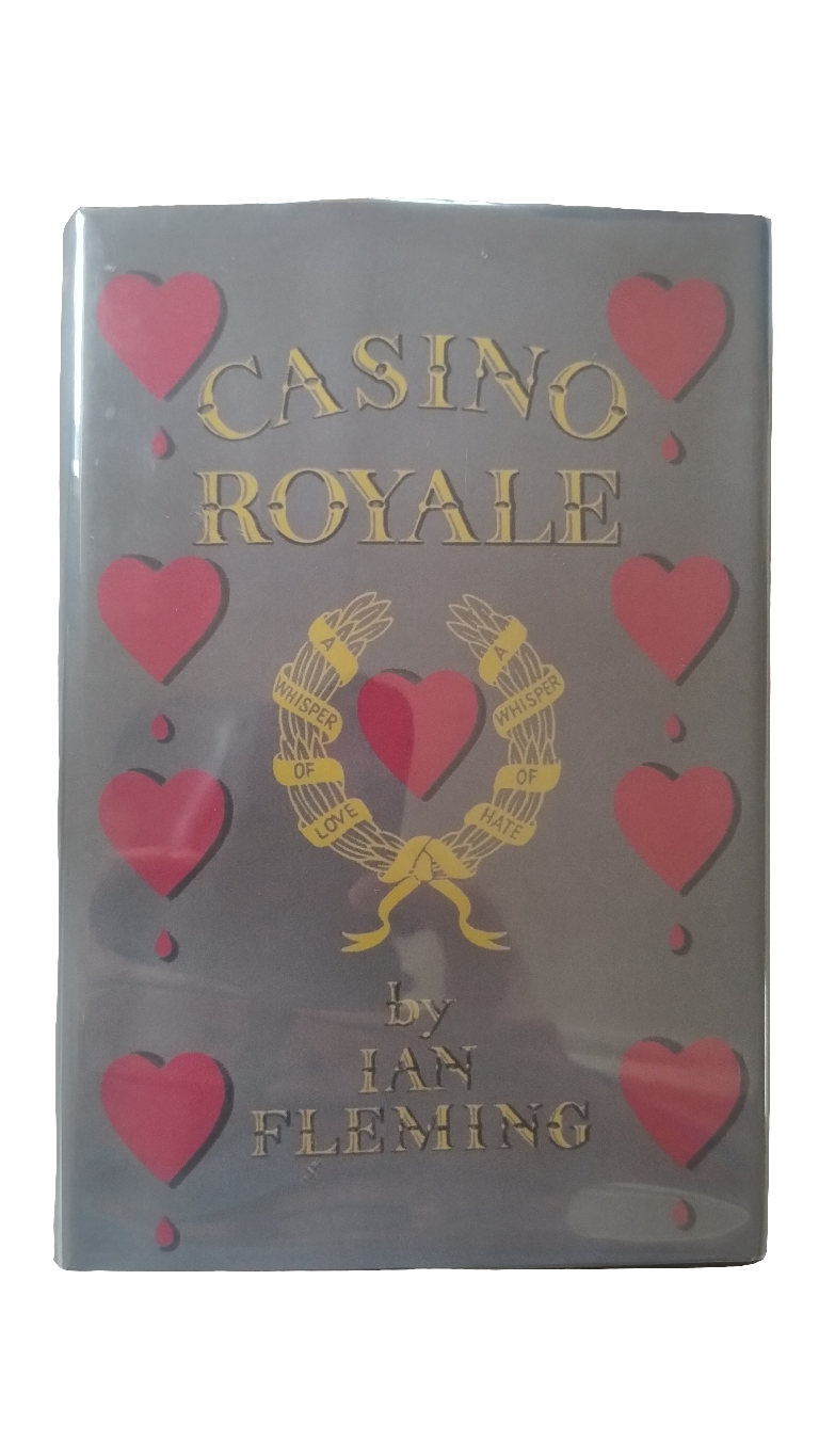 Casino Royale by Ian Fleming first edition first printing 1953 with reproduction dustjacket.