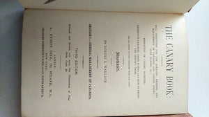 The Canary Book by R. Wallace Third edition 1893 in two sections