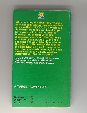 Doctor Who and the Sea-Devils  by Malcolm Hulke target book
